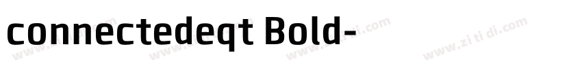 connectedeqt Bold字体转换